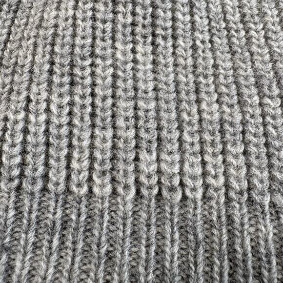 Slate and Stone Men's Size Small Gray Striped Wool Blend Pullover Sweater - Picture 3 of 15